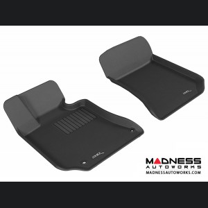 Mercedes Benz E-Class (W212) Sedan Floor Mats (Set of 2) - Front - Black by 3D MAXpider